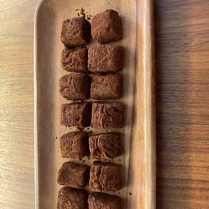 切り餅と板チョコで簡単♪生チョコ餅